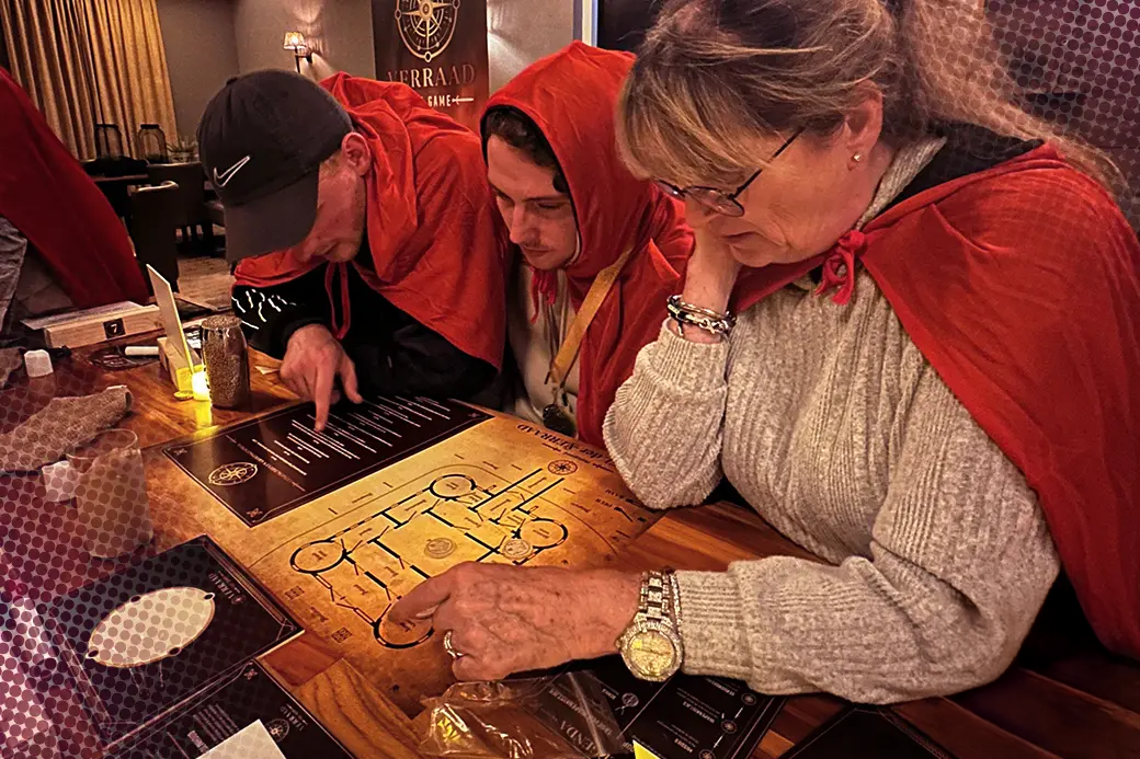 Verraad the game Uitjesbazen en Schansoord